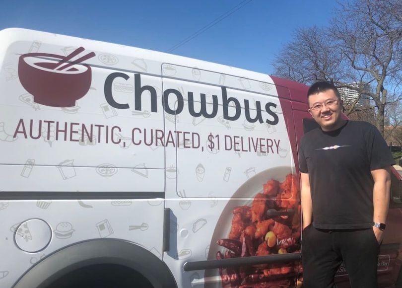 The Chowbus delivery shuttle