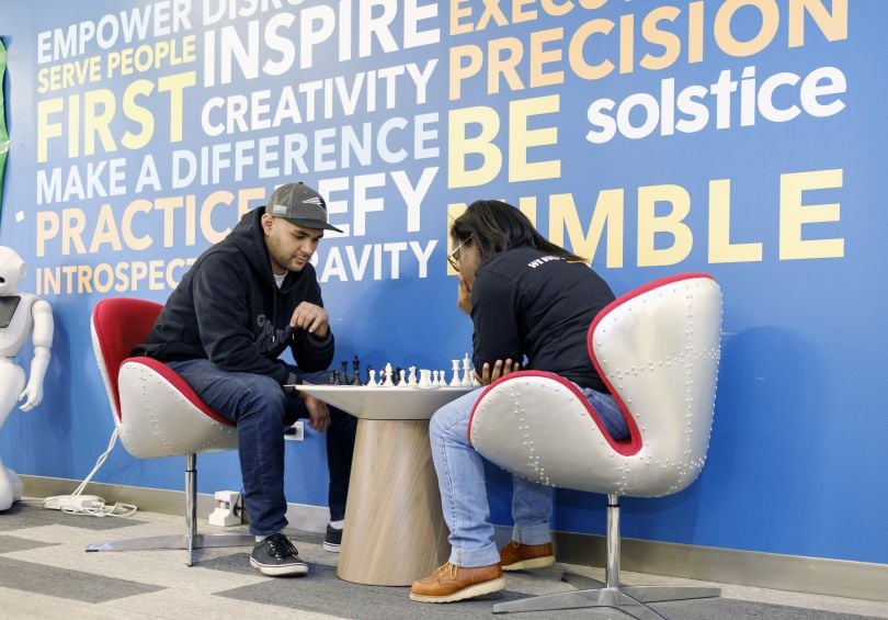 People playing chess