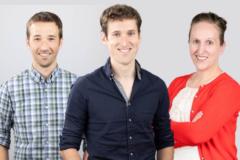 Steadily was founded by David Tulig, Darren Nix and Datho Santomieri