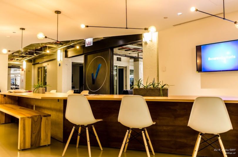 VelocityEHS office space pictured