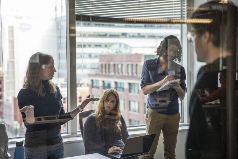 ShopRunner staff in conference room