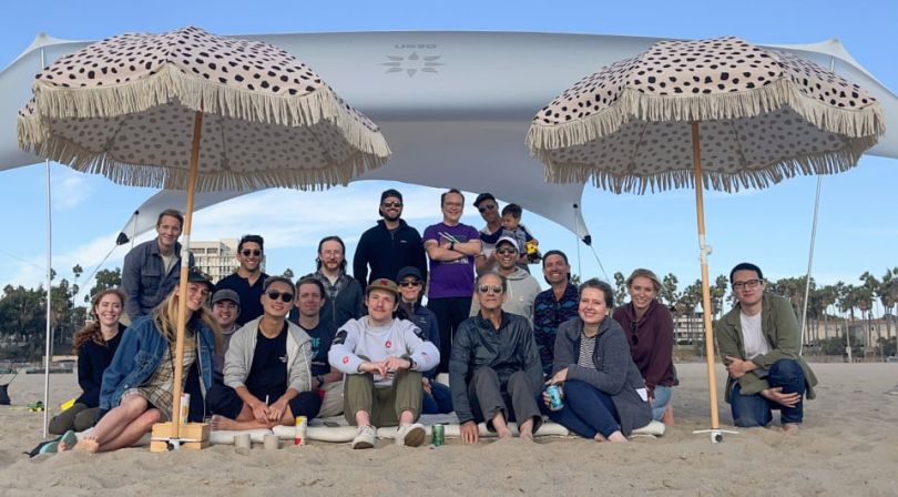 WhoCo's group photo of the team 