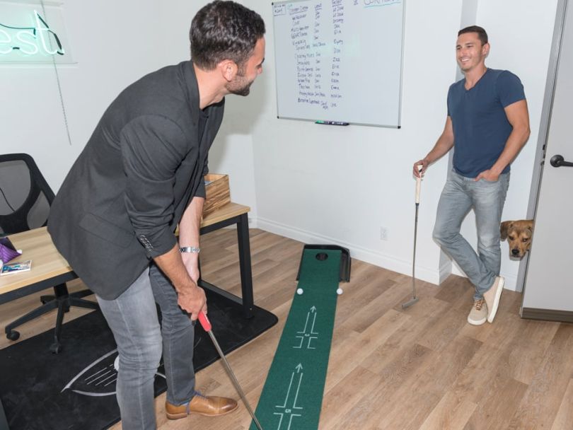 Matt minigolf