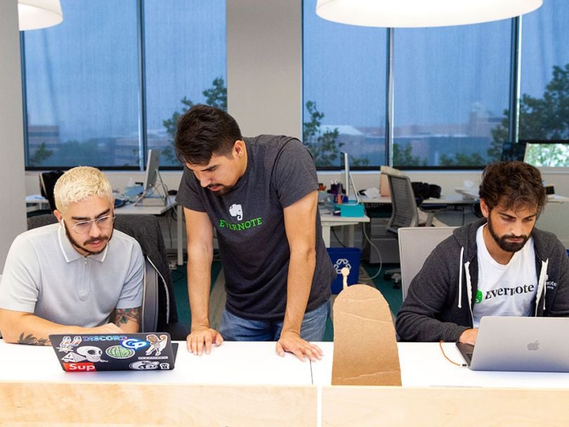evernote engineers at work