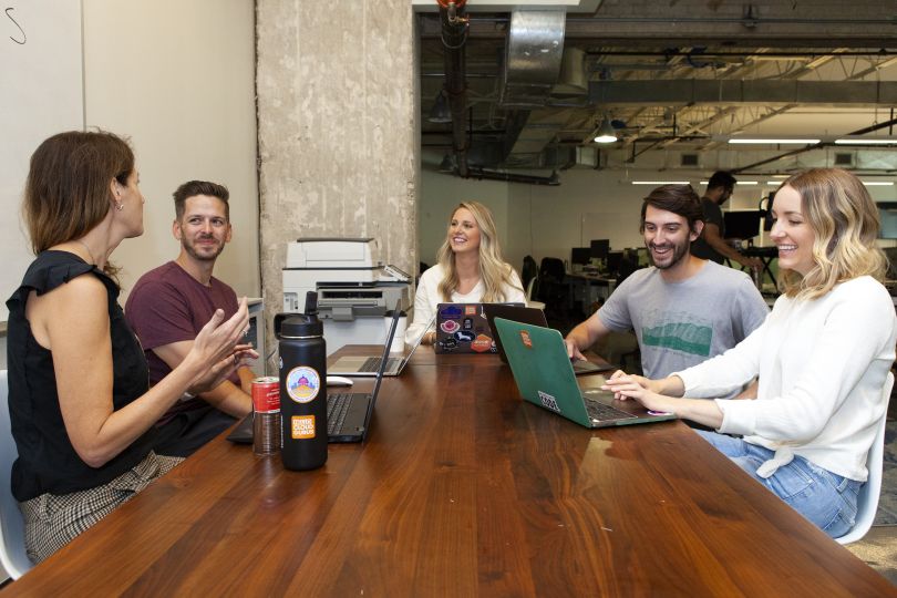 A cloud guru team