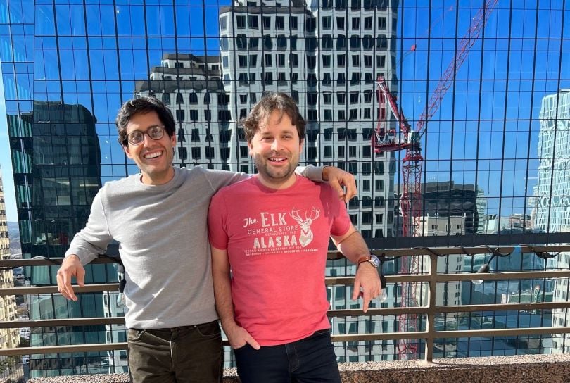 AI Fleet cofounders Marc El Khoury, left, and Mark Farkas.