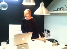 Beal in StyleSaint's Venice office.