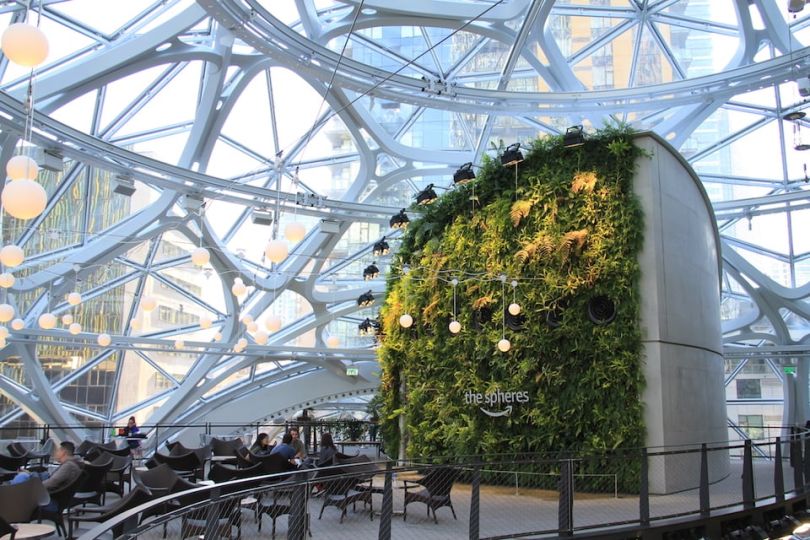 amazon spheres seattle tech