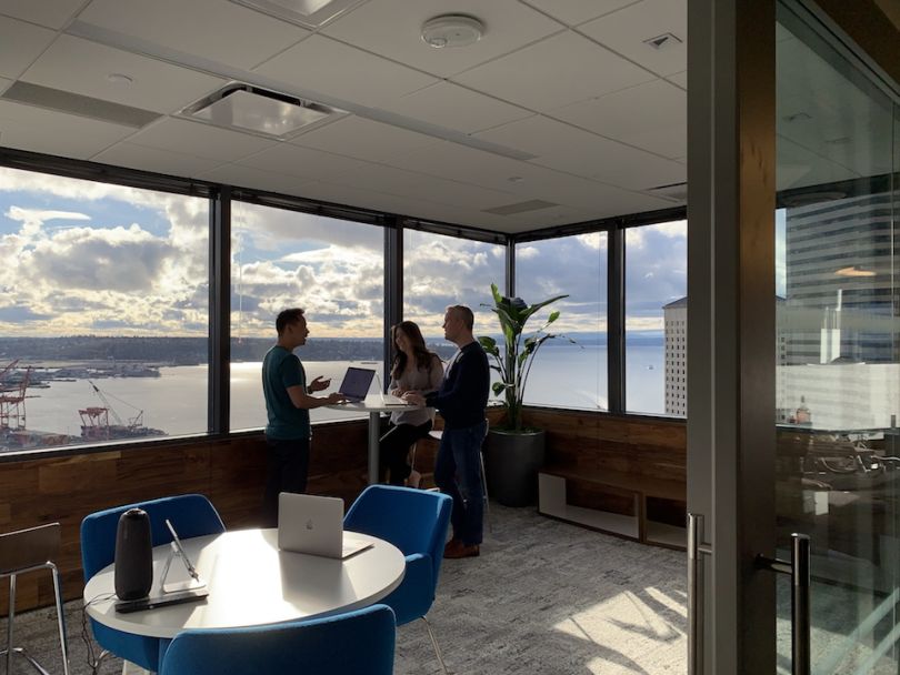 amperity seattle corner meeting room office
