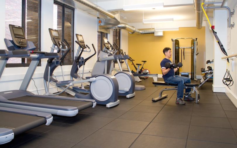 amplero office gym seattle tech