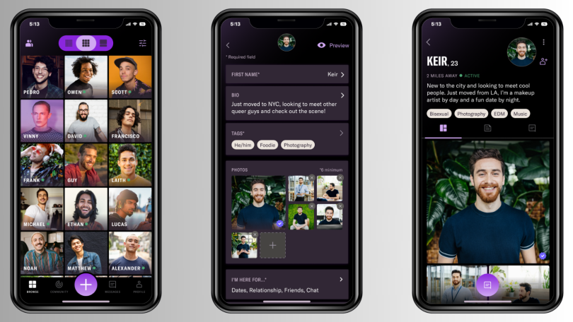 Product imagery of Archer's mobile interface