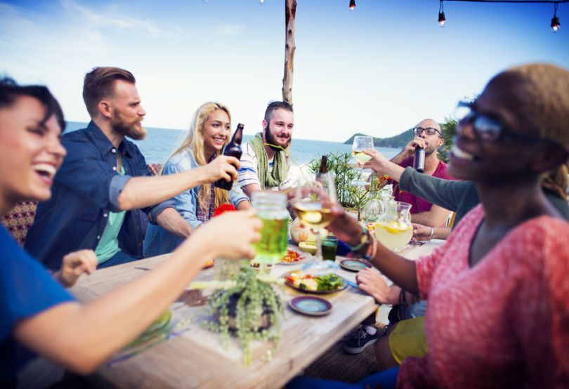 v