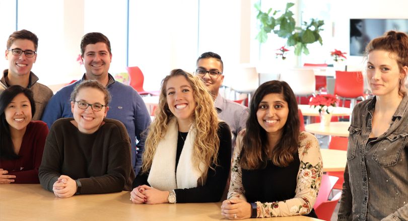 bswift team members smiling in their office