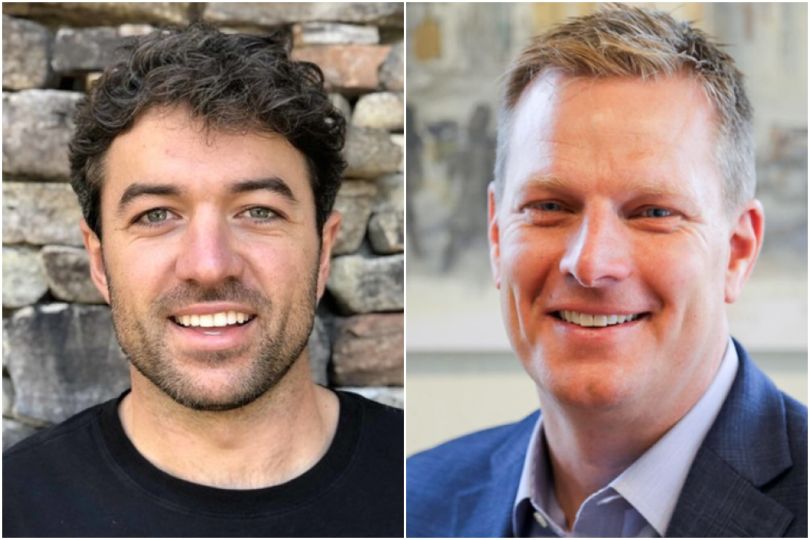 CertifID was co-founded by Tyler Adams, left, and Tom Cronkright.