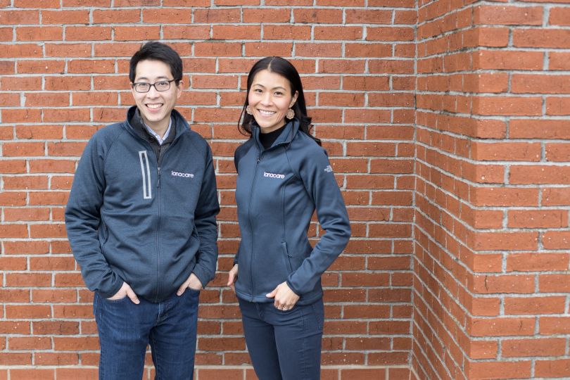 Ianacare co-founders Jessica Kim and Steven Lee