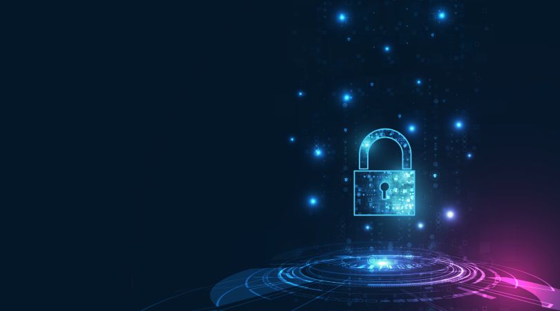 A digital lock is pictured.