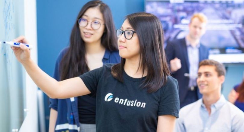enfusion entry level junior software engineering jobs chicago