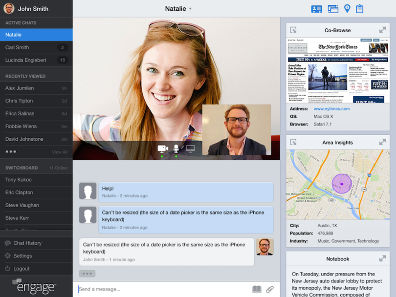 engage seattle messaging tech company
