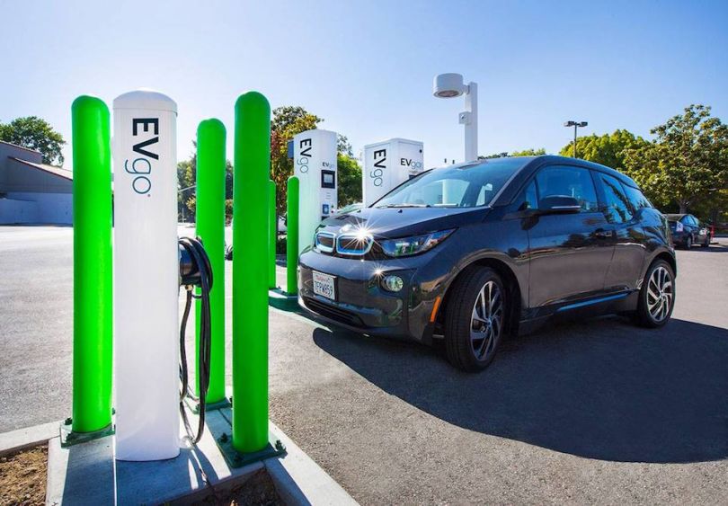 evgo santa monica electric cars