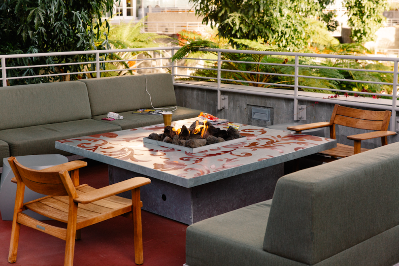 firepit facebook menlo park office tour