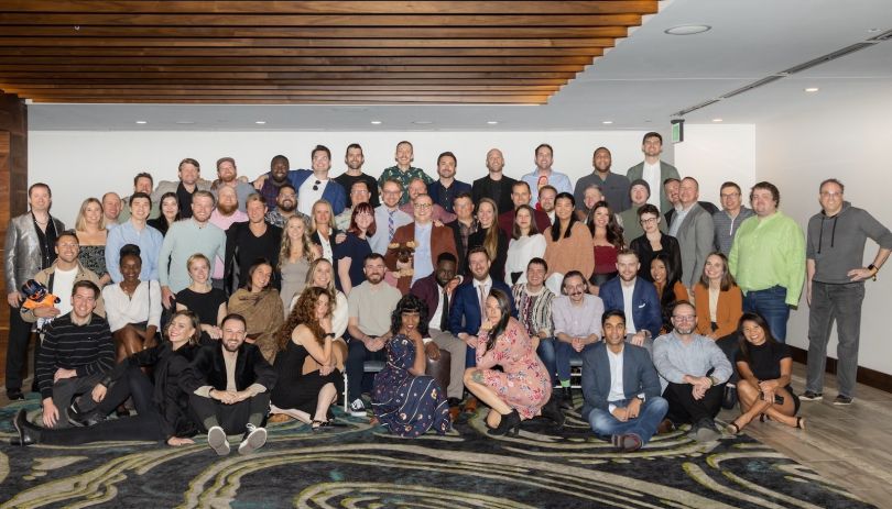 Group photo of Flatfile team