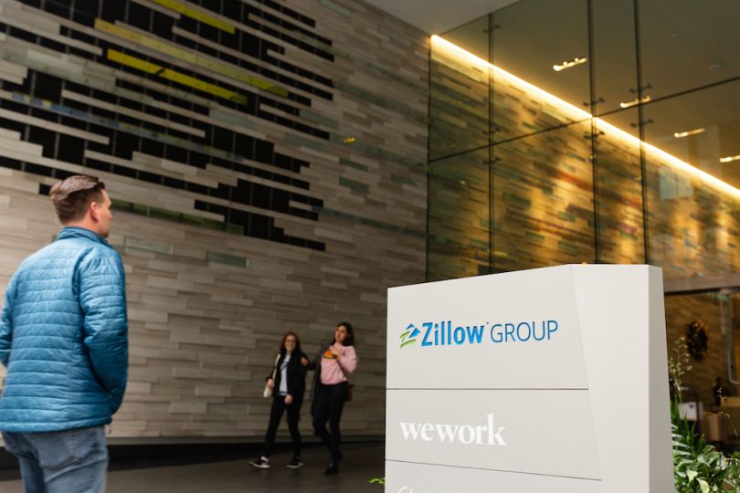header zillow office tour