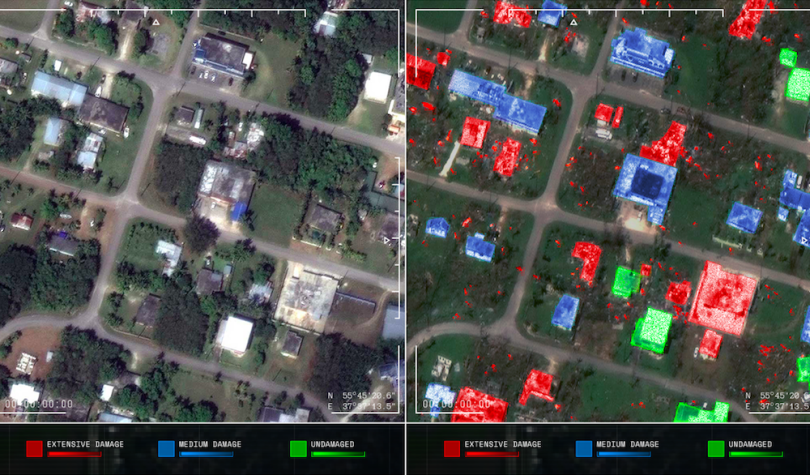 Hypergiant Disaster Mapping System
