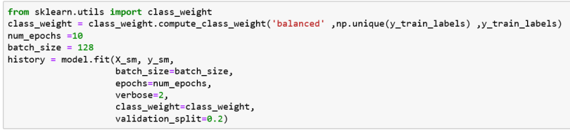 Estimating class weights in scikit-learn. 