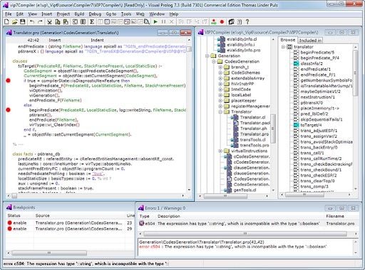 prolog screenshot