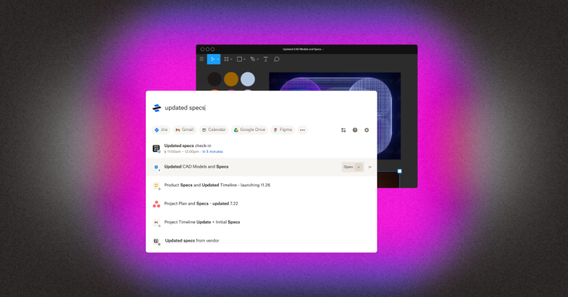 Dropbox Dash screen