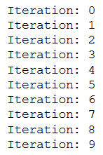 Pass statement in Python. 