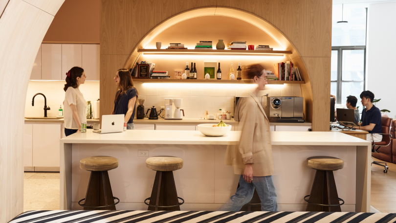 Genius AI kitchen in the NYC HQ