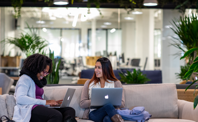 Two members of the Tempus team