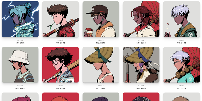 Azuki NFT Collection.