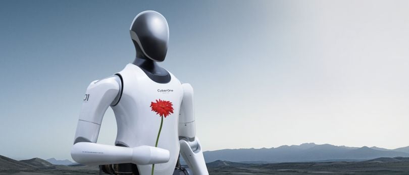 Xiaomi CyberOne humanoid robot. 