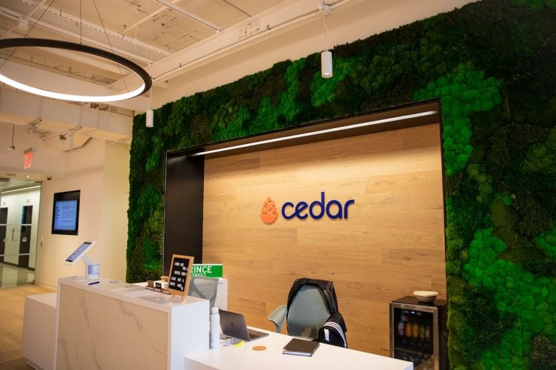 A look inside Cedar’s office space.&nbsp;