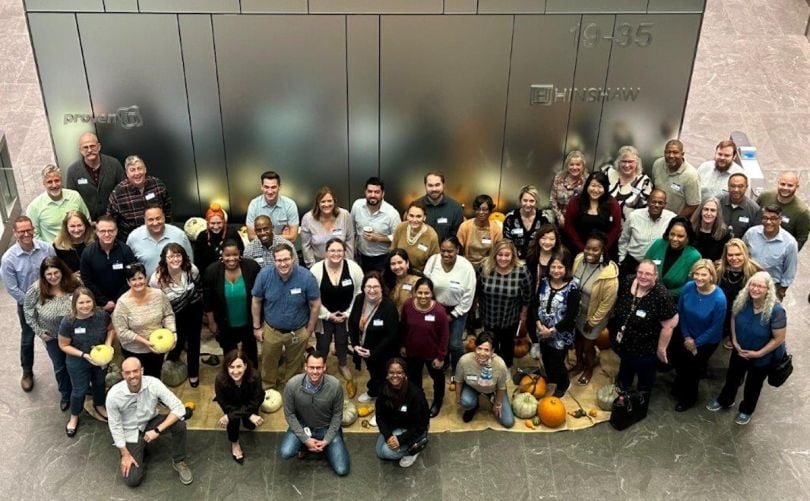 CNA team members pose for a group photo.&nbsp;