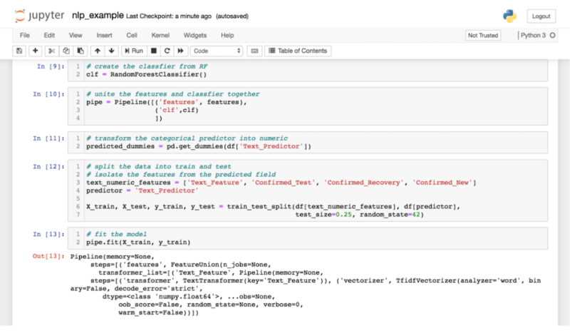 A Jupyter Notebook
