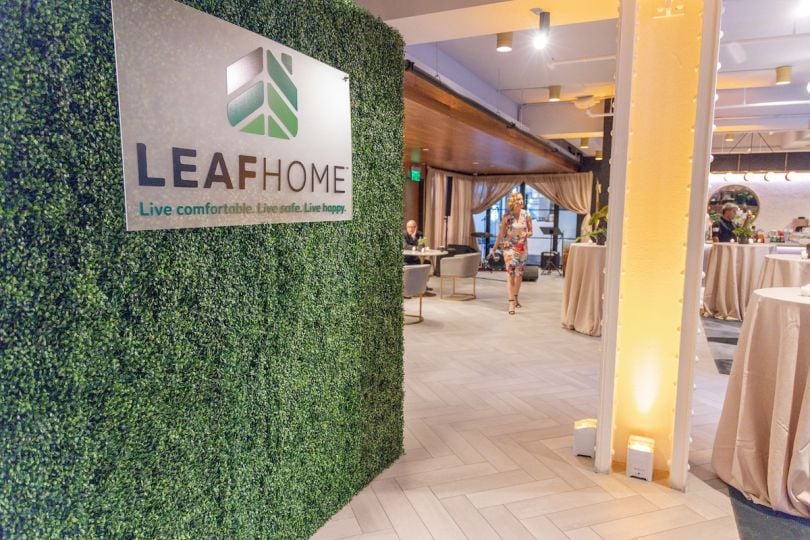 A look inside Leaf Home’s welcoming office.&nbsp;