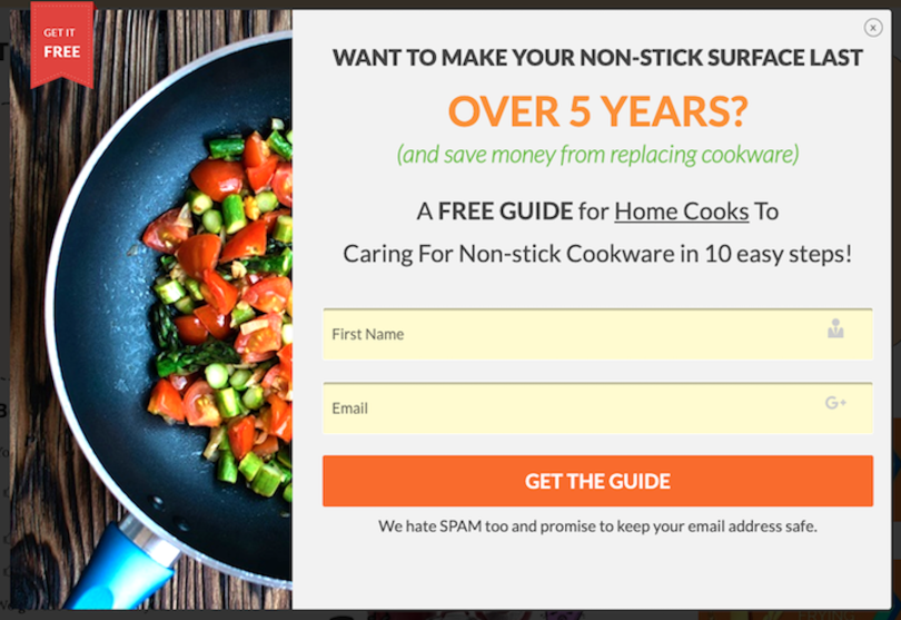 A screenshot of a promotional offer