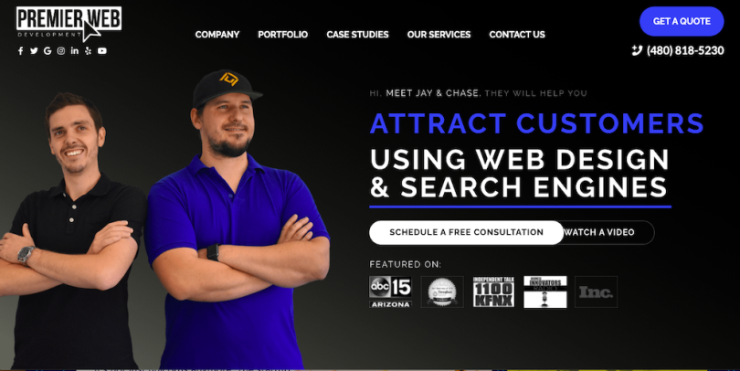 Premier Web Development Mesa SEO company agency