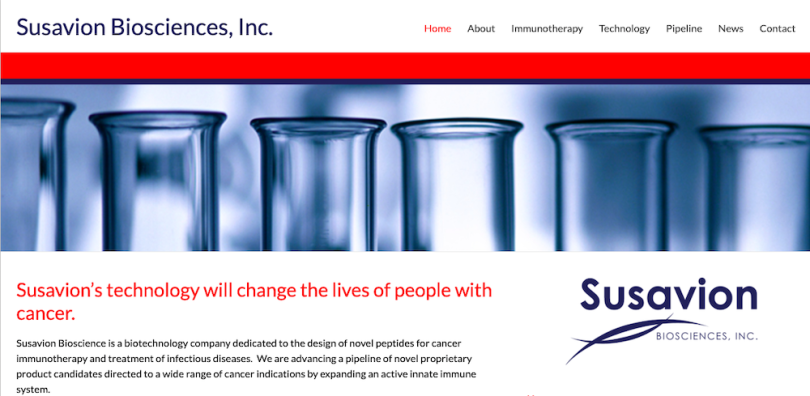 Susavion Biosciences biotech companies in Phoenix