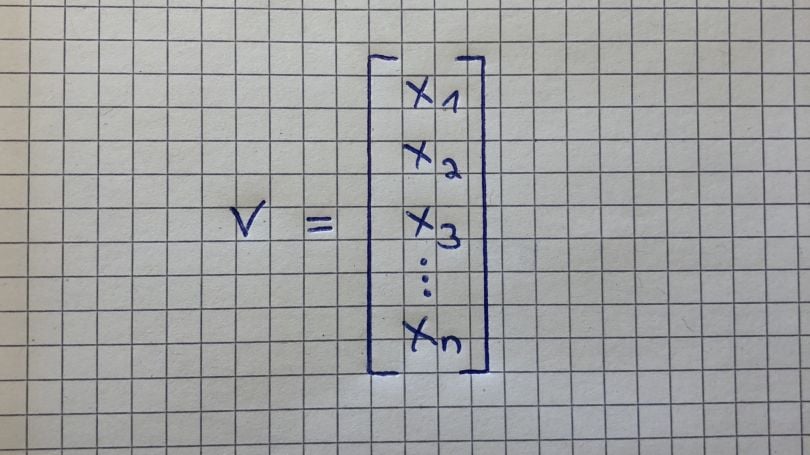 basic linear algebra deep learning matrix