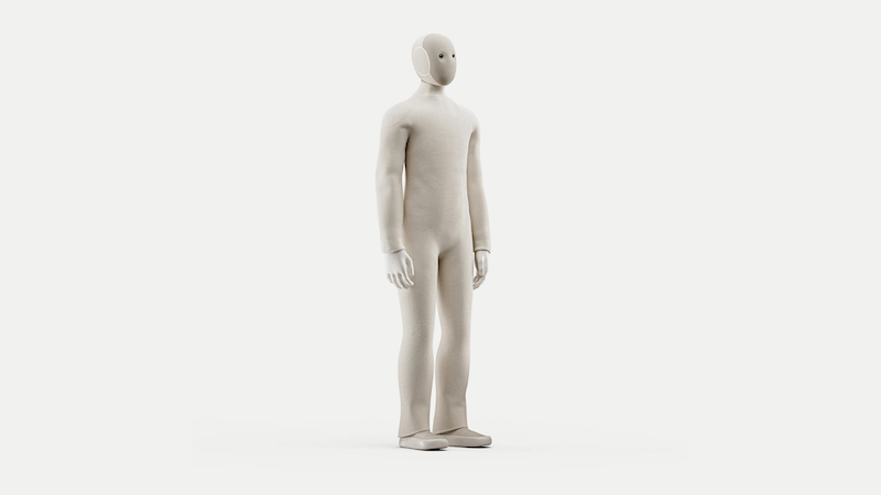Neo humanoid robot. 