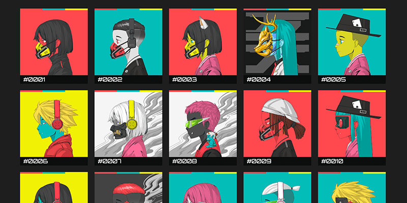 0N1 Force NFT Collection.