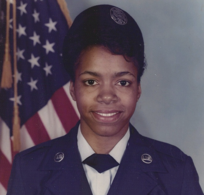 A young Marian Graves in her uniform
