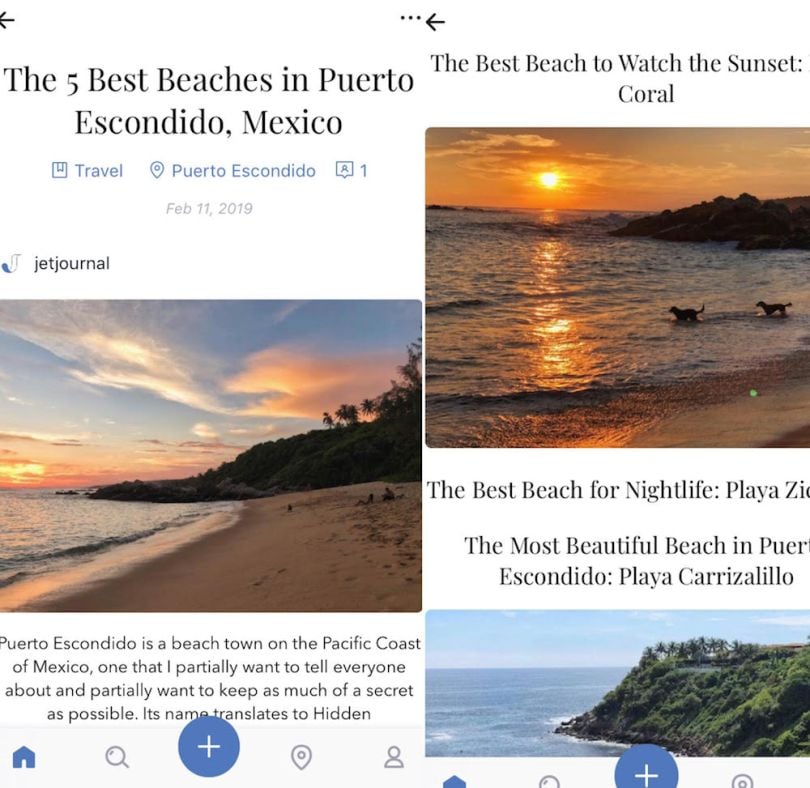 jet journal app