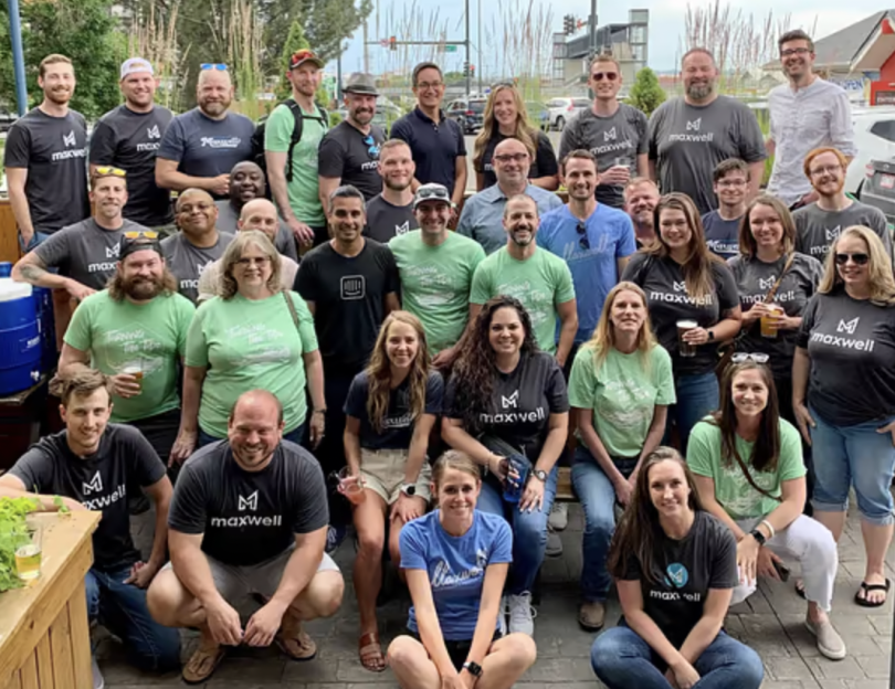 Photo of the Maxwell team