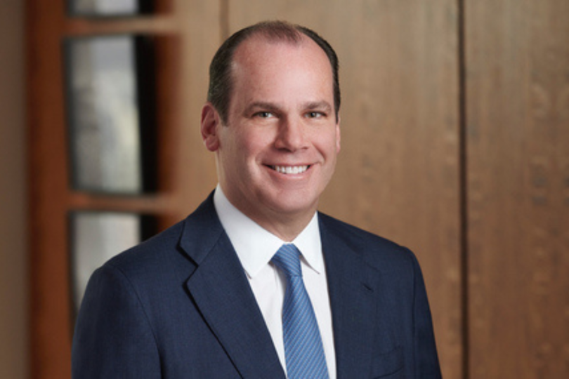Discover's incoming CEO Michael Rhodes poses for a photo.