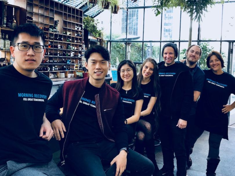 morning recovery hangover drink ecommerce startup los angeles